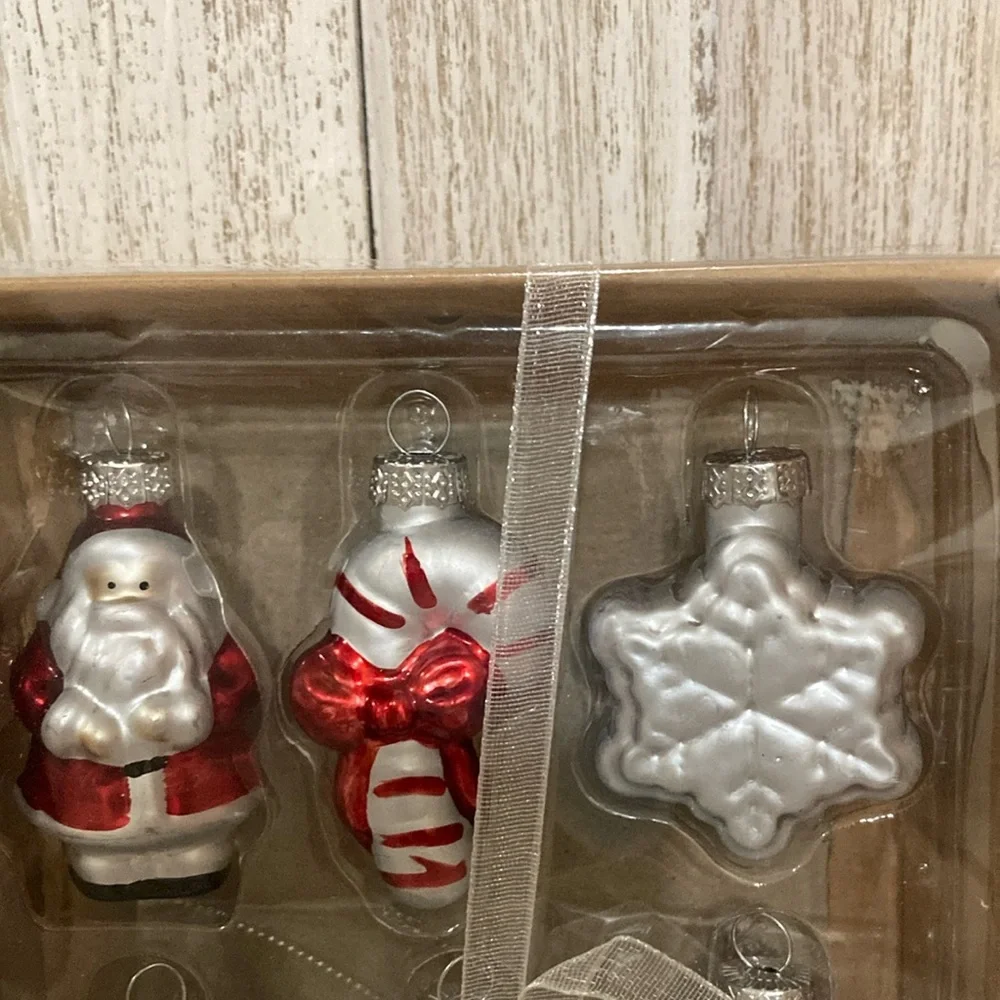 Target BP Christmas 2022 Mini Glass Icon Ornaments
